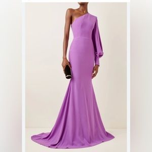 Alex Perry Marin Satin dress